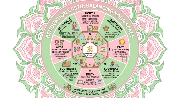 Renovation Vastu
